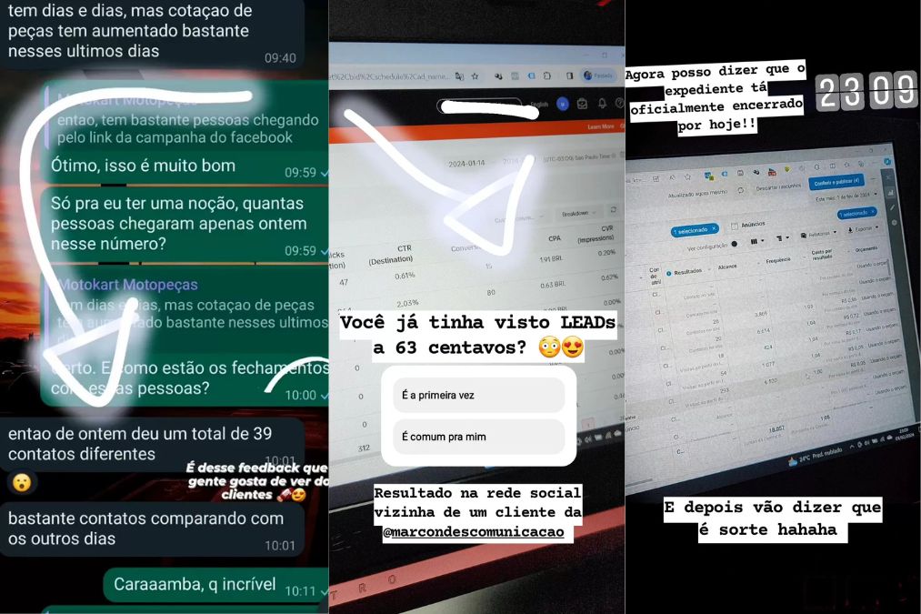 Resultados Agência Marketing Digital em Maringá